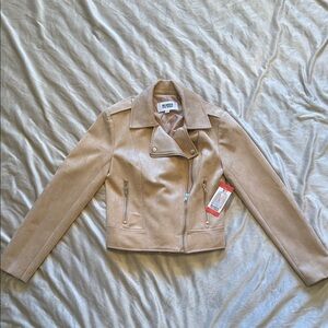BB Dakota by Steve Madden Tan Leather Jacket